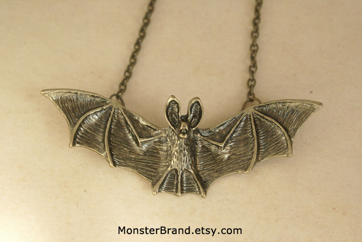 Vampire Bat Necklace