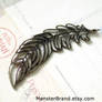 Vintage Feather Necklace