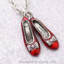 Ruby Red Slippers Necklace