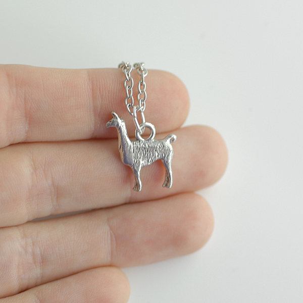 Tiny Llama Necklace