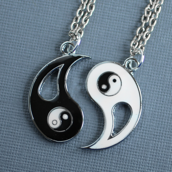 Yin Yang Best Friend Necklaces