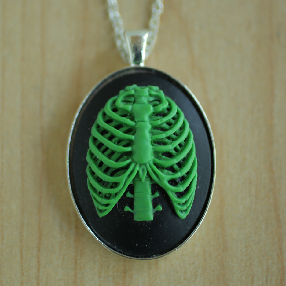 Zombie Ribcage Necklace