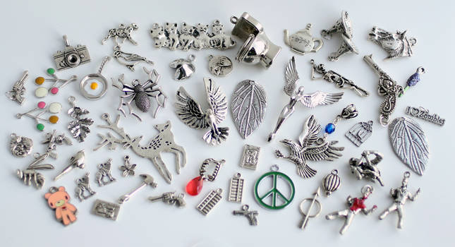 50 Charms FOR SALE