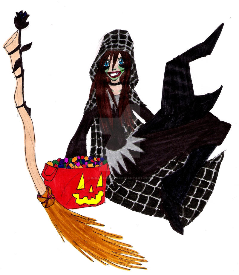 The Reaper Witch by InkArtWriter on DeviantArt