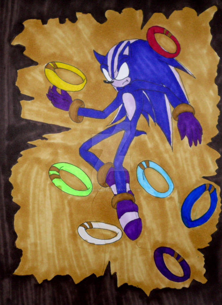 Wii - Sonic and the Secret Rings - Darkspine Sonic - The Models