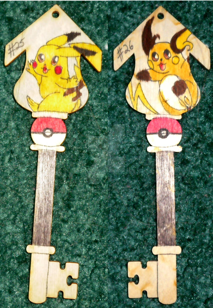 Pokemon Rusted Key Pokemon Key: #25-26 by InkArtWriter on DeviantArt