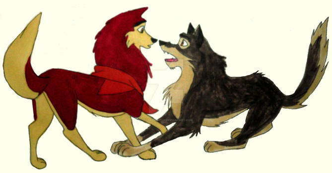 Jenna and Balto