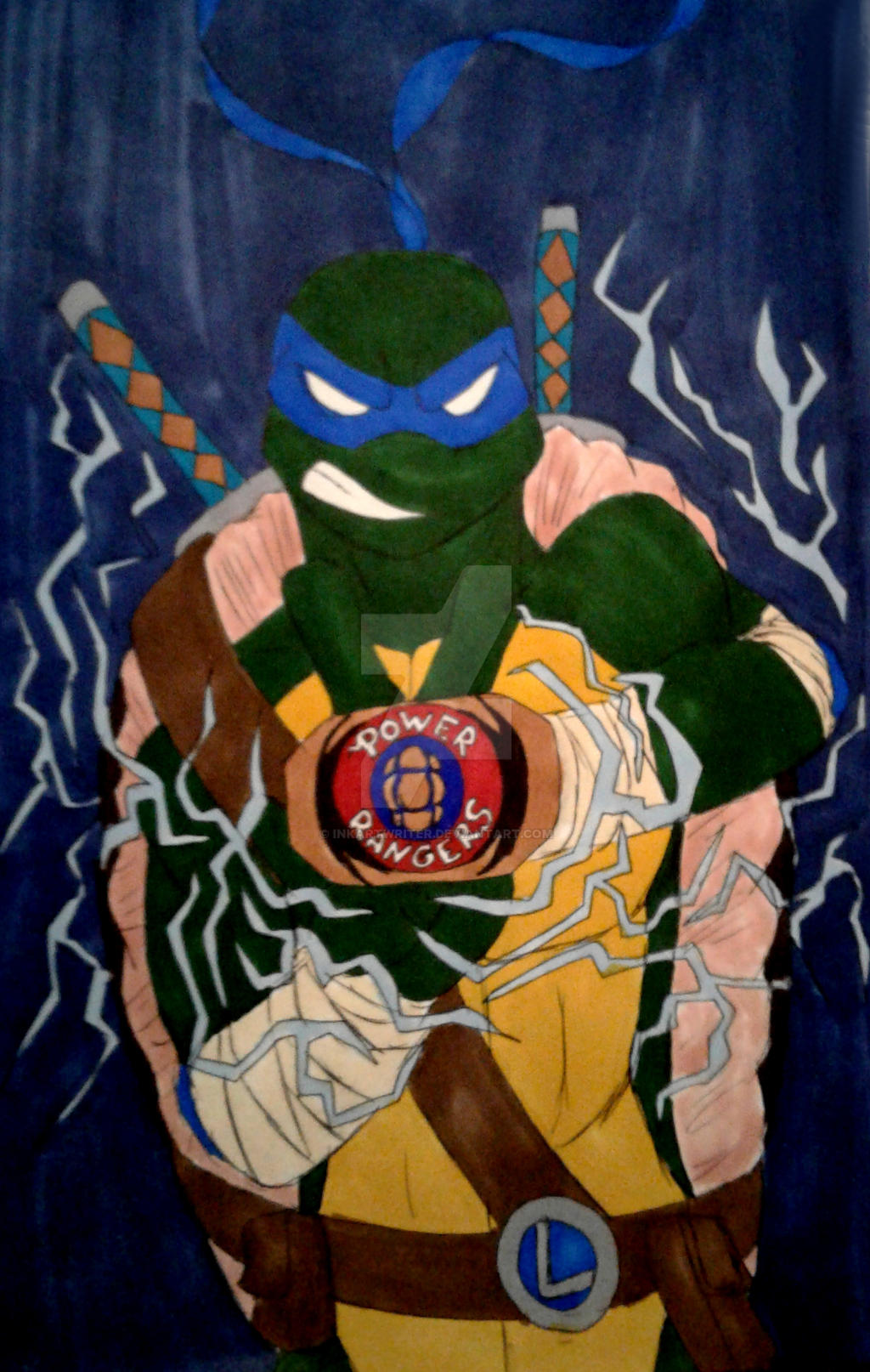 Power Turtle Ranger by InkArtWriter on DeviantArt