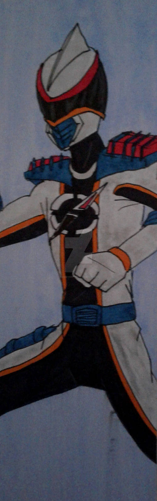 Tyzonn the Mercury Ranger Bookmark by InkArtWriter on DeviantArt