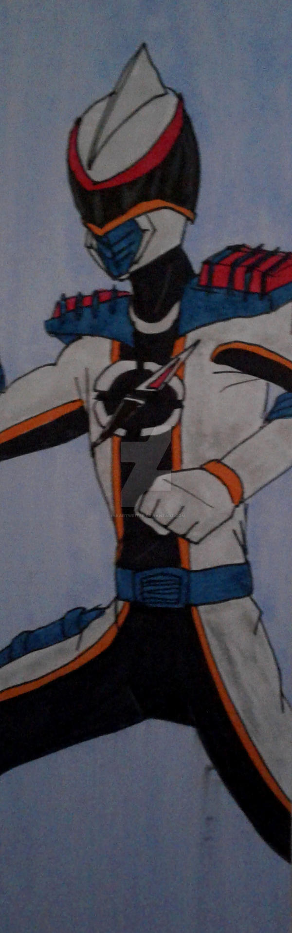Tyzonn the Mercury Ranger Bookmark by InkArtWriter on DeviantArt