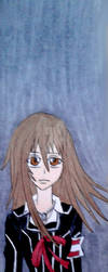 Yuki as a Vampire Bookmark by InkArtWriter