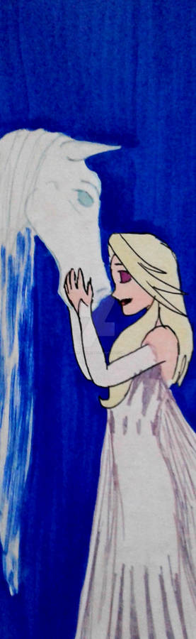 Elsa and the Water Nook Bookmark