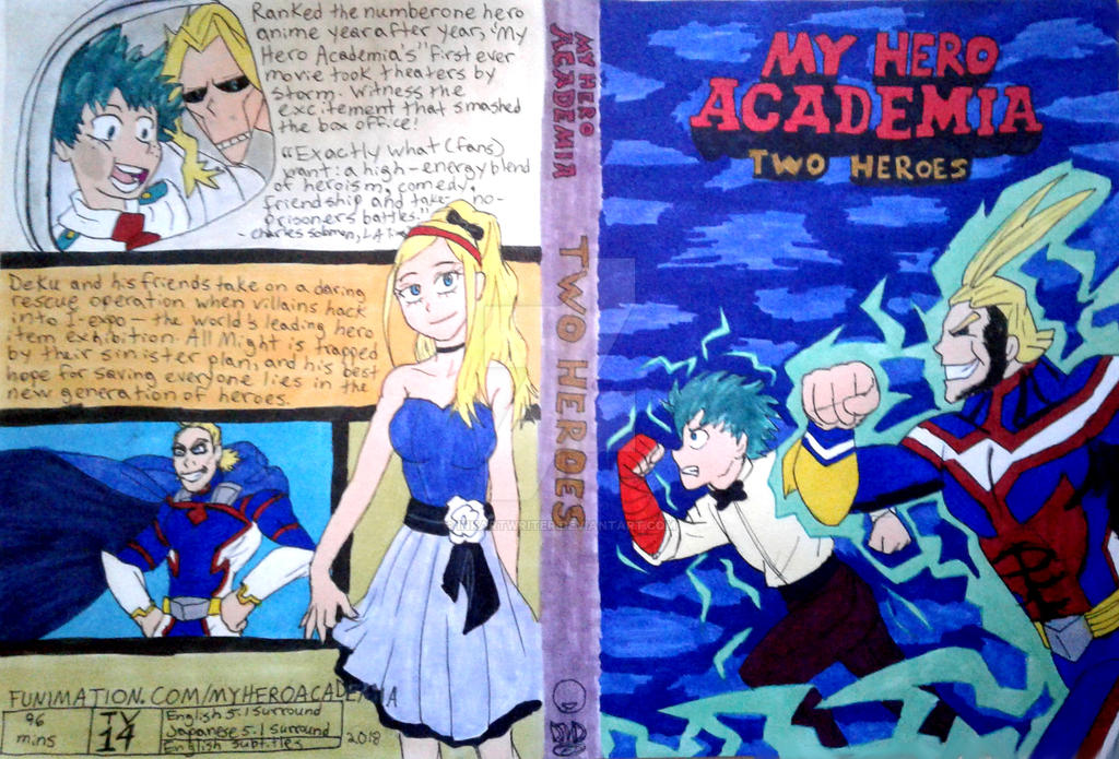 Capas do DVD/BD de My Hero Academia: Two Heroes