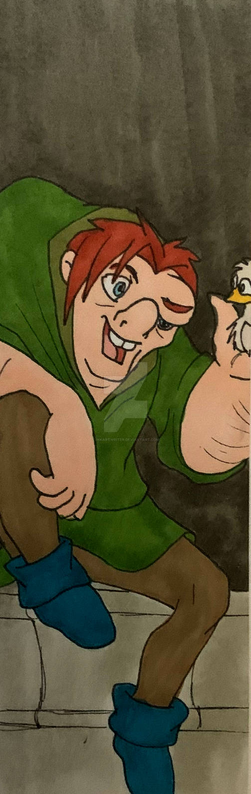 Bell Ringer Comic The Bellringer Bookmark by InkArtWriter on DeviantArt