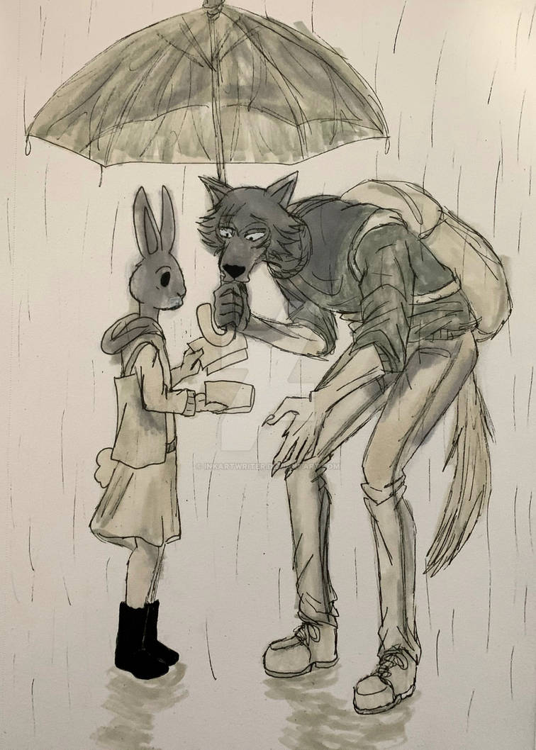 The Rabbit and the Wolf by InkArtWriter on DeviantArt