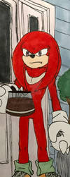 Morning Knuckles Bookmark by InkArtWriter