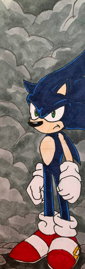 Almost Dark Sonic Bookmark