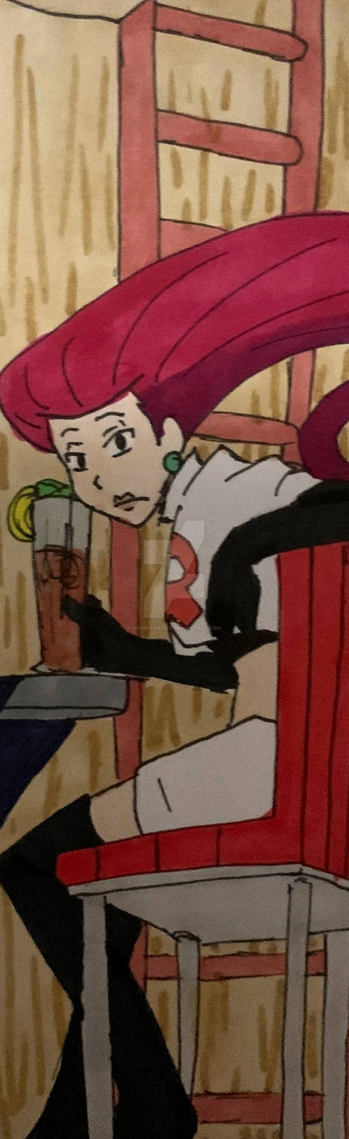 Team Rocket Jessie by InkArtWriter on DeviantArt