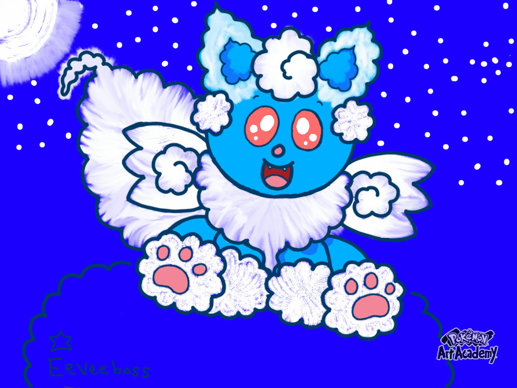 Dreameon. Dream Pokemon.(Original Pokemon/Fakemon)