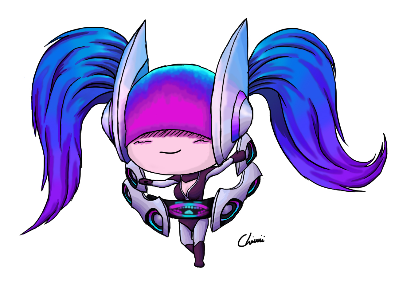 Ethereal Dj Sona chibi