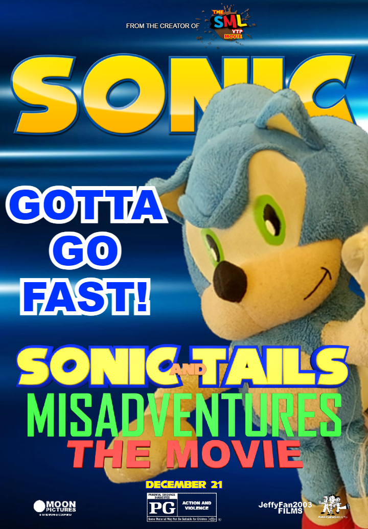 Sonic The Hedgehog The Movie Poster:Gotta Go Fast by Sonic29086 on  DeviantArt