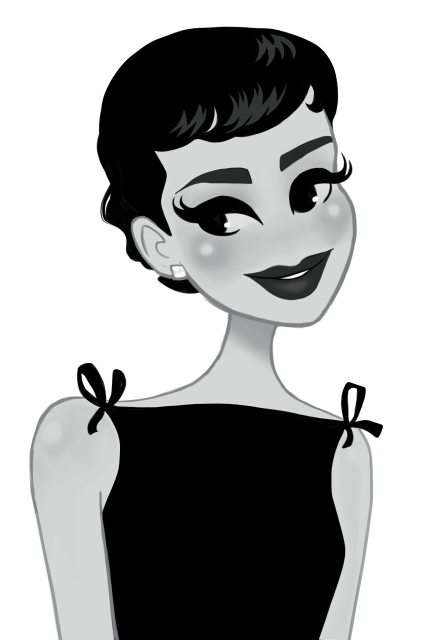 Audrey Hepburn as SABRINA