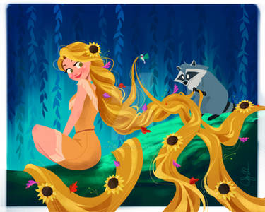 Rapunzel in Pocahontas's World