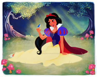 Jasmine in Snow White's World