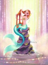 Mermaid in Her Lagoon