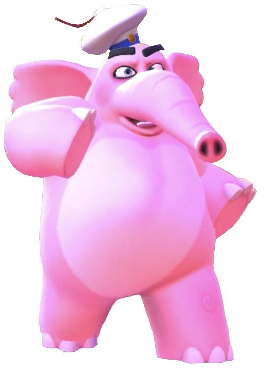 Pink Elephant by Josecapes on DeviantArt