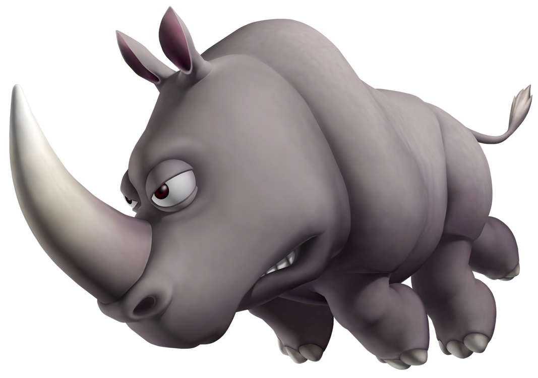 Rambi Rhino by Josecapes on DeviantArt