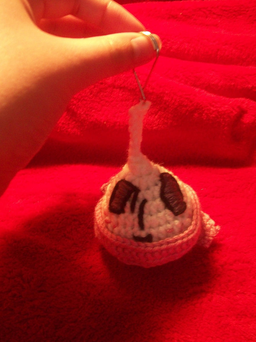 Crochet Mochi Keychain Russia