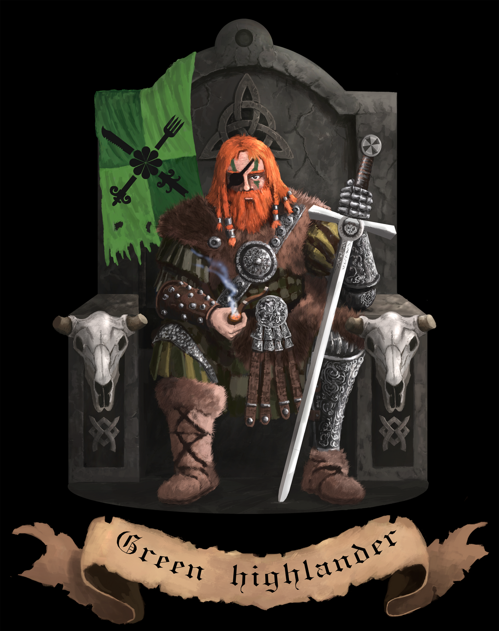 Highlander Pfp Highlander by AirArty on DeviantArt