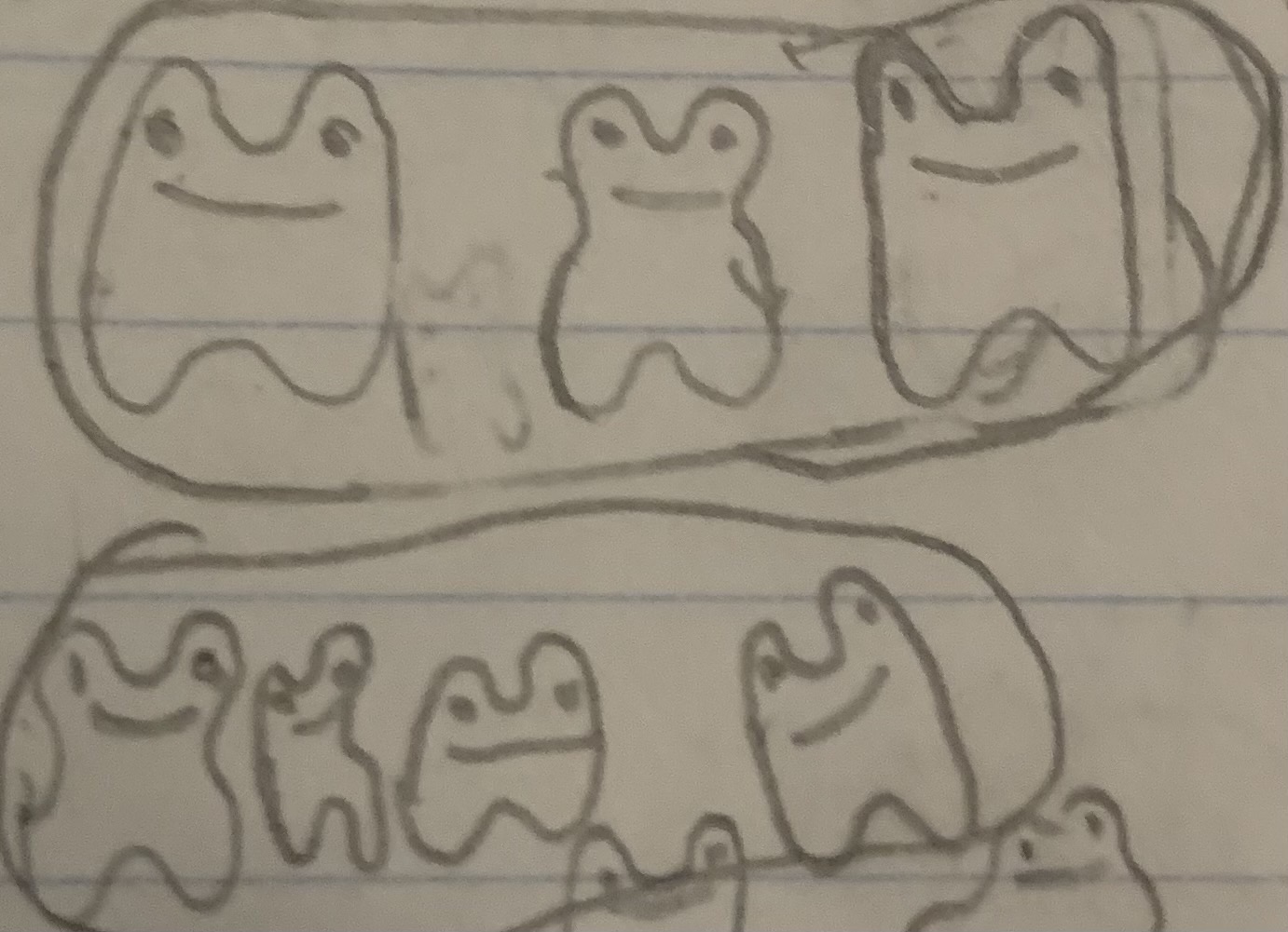 How to draw a goober frog by lucapengu on DeviantArt