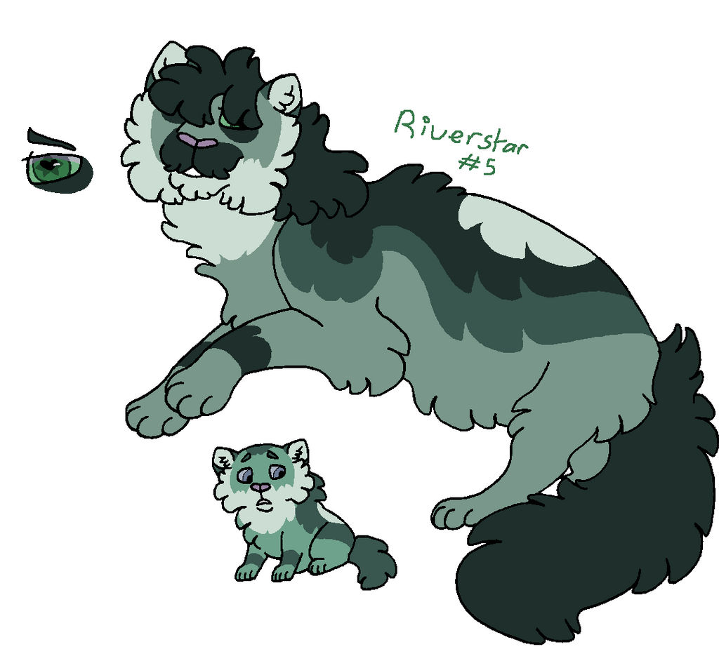 Raspberry Ripple Cat River Ripple by kibbles-art on DeviantArt