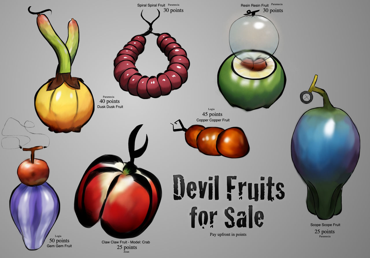 One Piece Devil Fruits - Barrier Barrier Fruit by Sneakers -- Fur Affinity  [dot] net