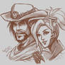 Overwatch - Mccree x Mercy