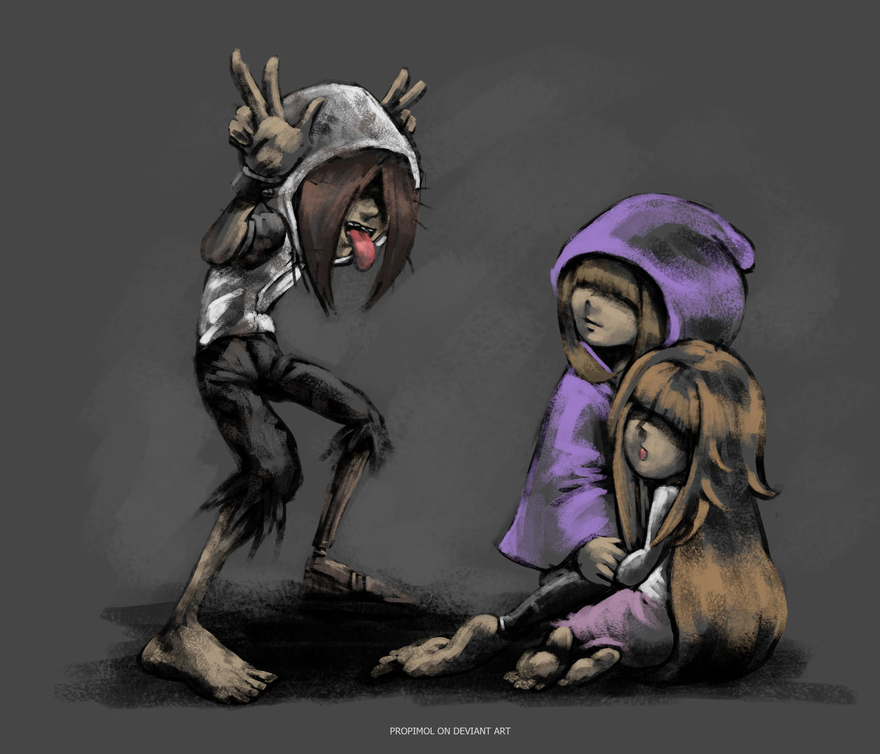 Little Nightmares беглец арт