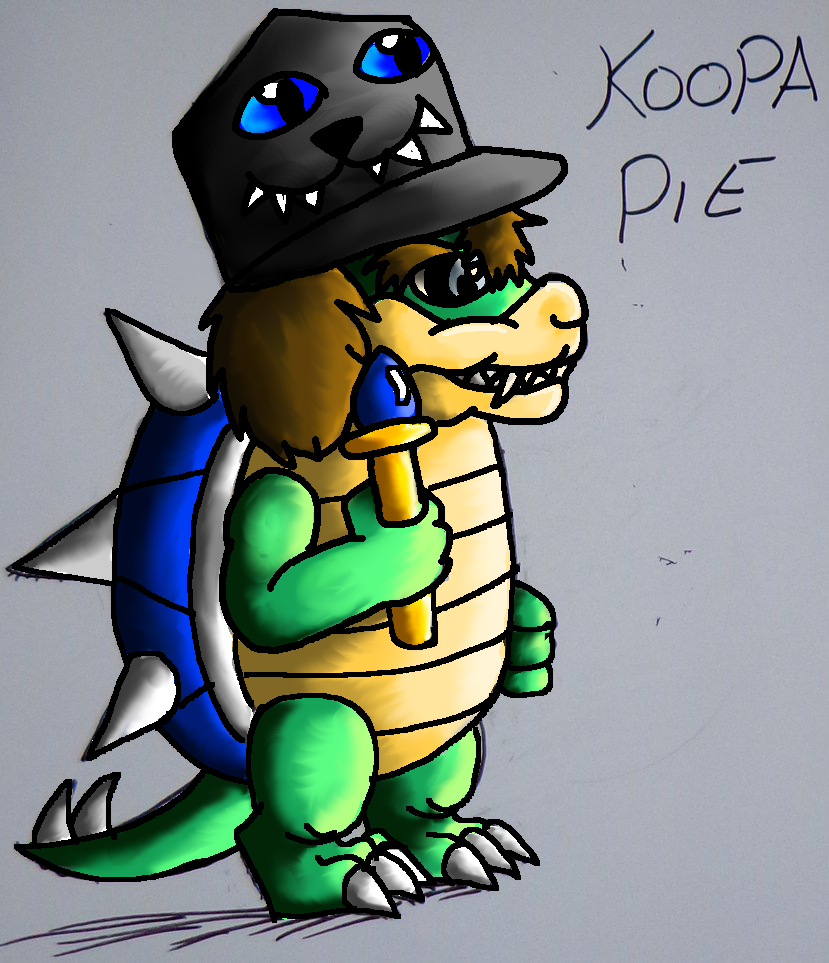 Koopa Pie digital colour