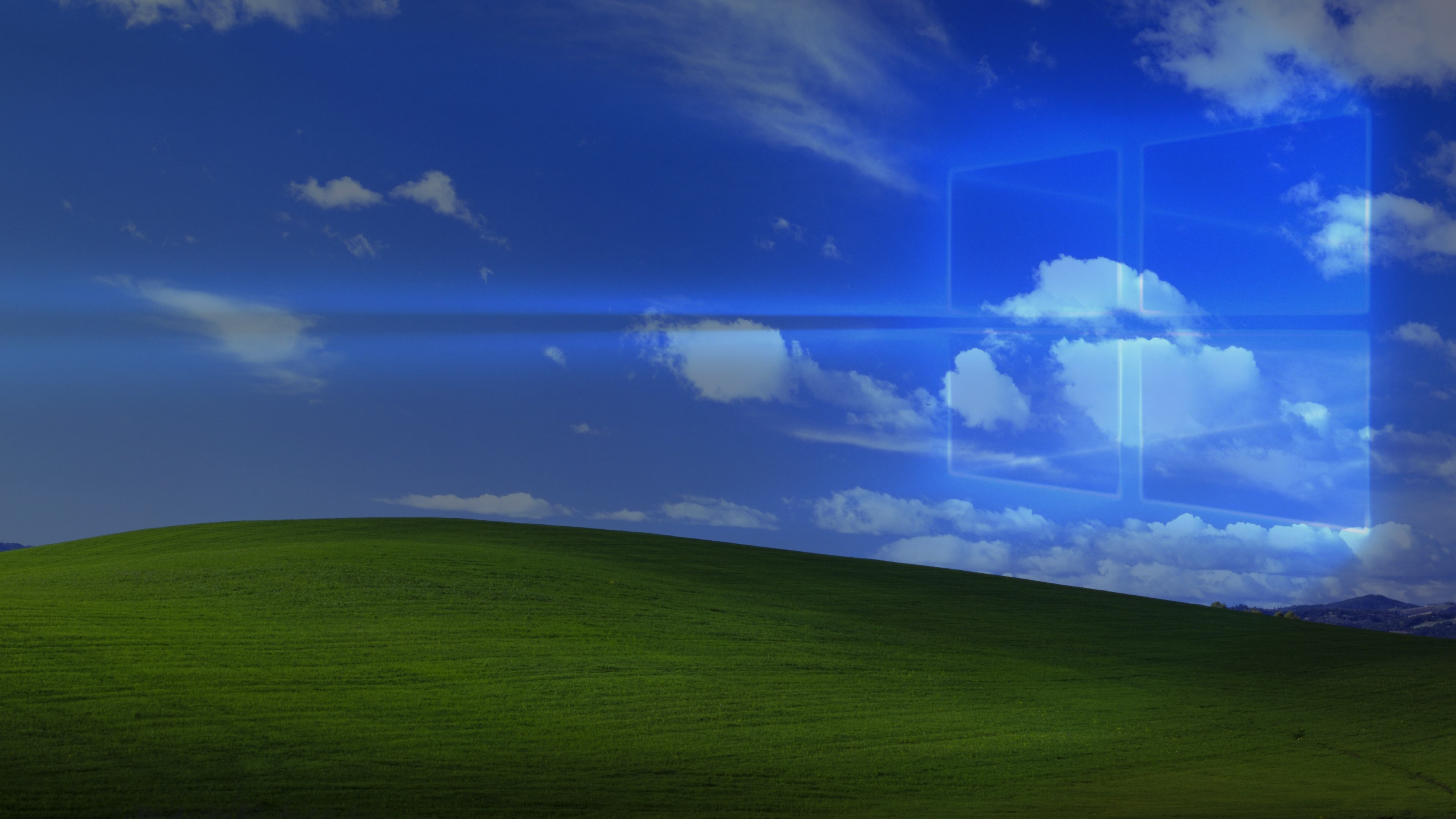 Windows XP заставка рабочего стола