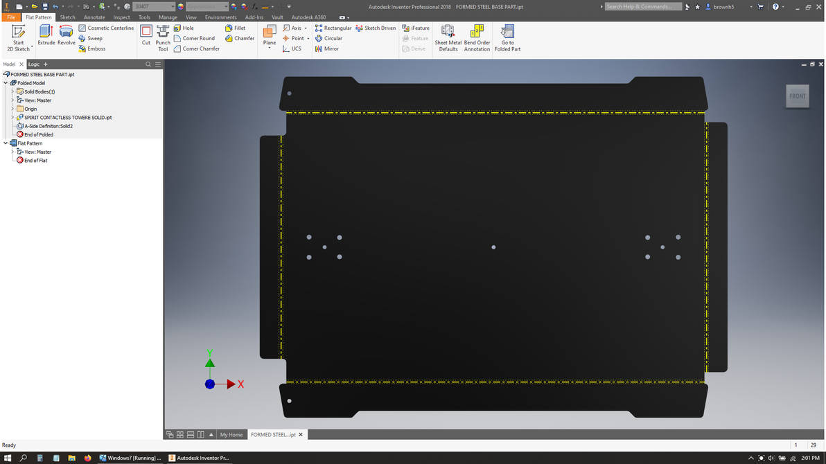 Inventor Flat Pattern Generator by CrankyGeek on DeviantArt