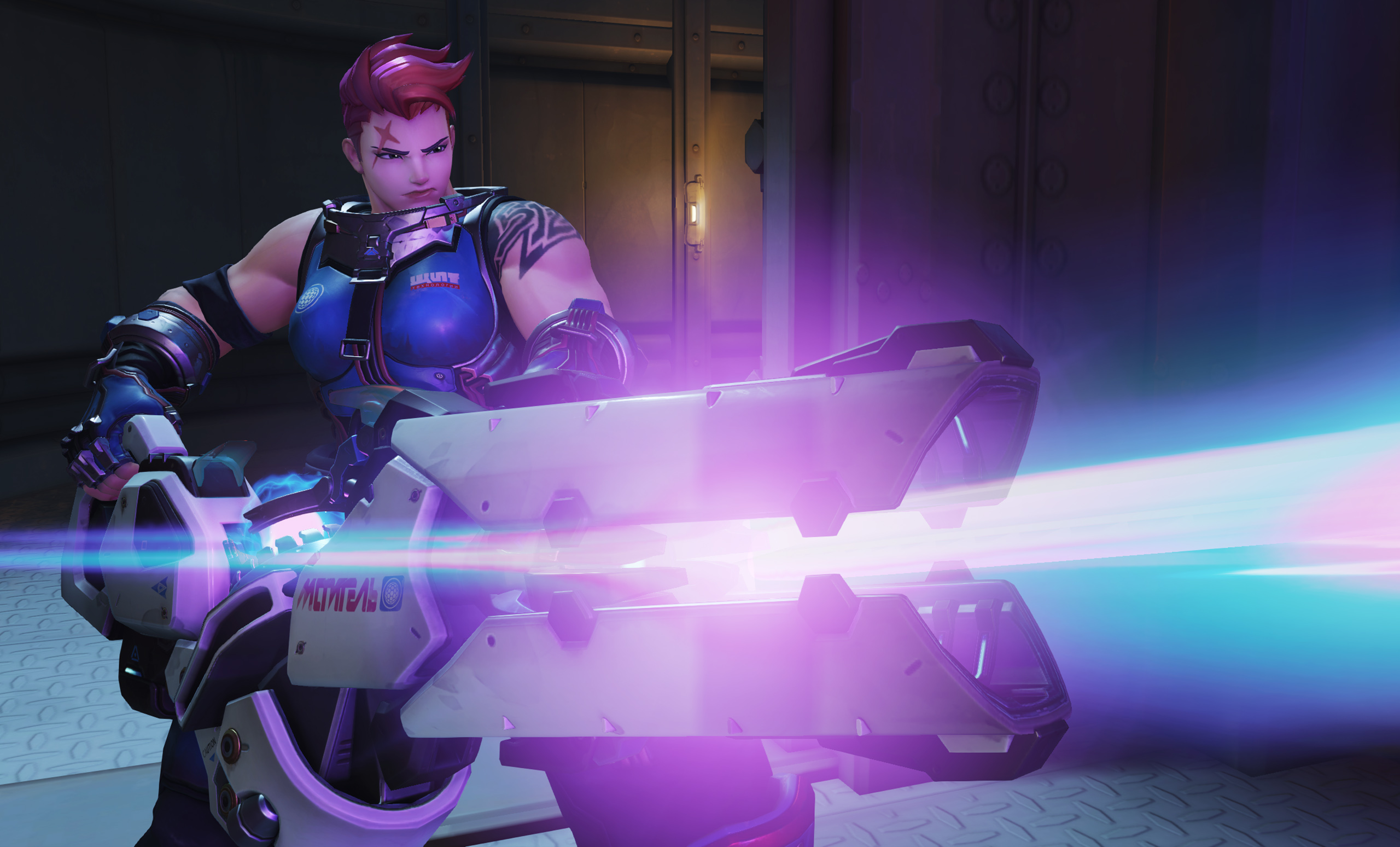 Zarya - Action Shot