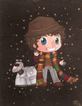 The 4th Doctor (Tom Baker) by HavocGirl