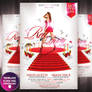 Red Party Flyer Template