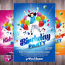 Kids Party Flyer Themes  - PSD Template