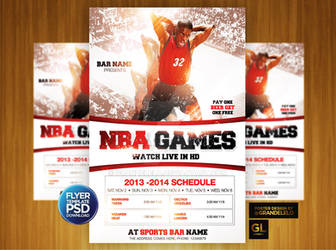 Basketball Bash Flyer Template