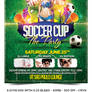 Soccer Cup The After Party Flyer Template PSD