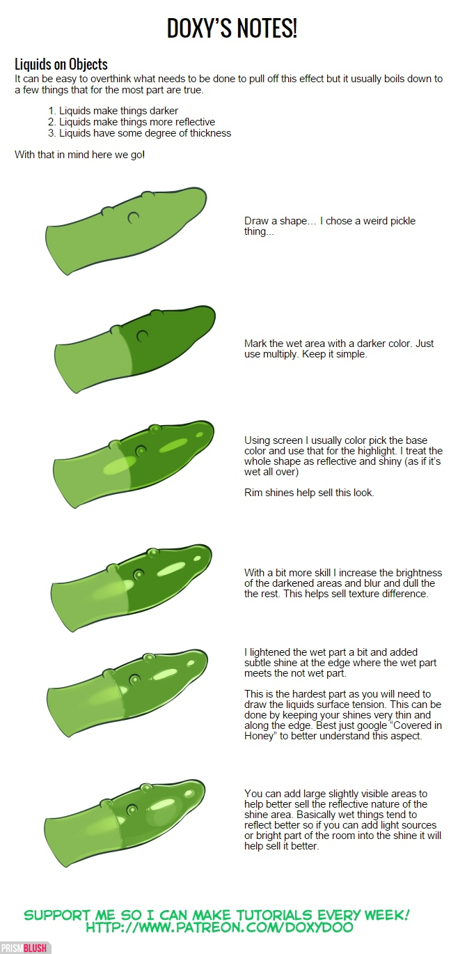 Liquid on Objects Toot by mldoxy on DeviantArt