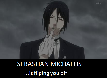 Sebastian says F*ck Off