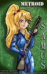 Metroid Samus Tribute by CaptainMexico